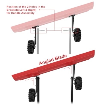 38 Inch Brewin Wheeled Snow Plow for Efficient Snow Removal