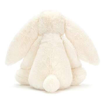 Jellycat Bashful Cream Bunny Stuffed Animal, Large 14 inches - Rabbit and Bunny Plush Toy - Classic Children's Gift