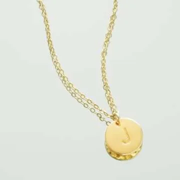 Bemoly Initial Necklace for Women - Personalized Elegant Jewelry