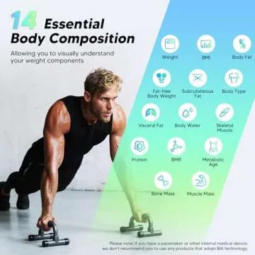 Arboleaf Smart Scale: Accurate 14 Body Metrics Tracking