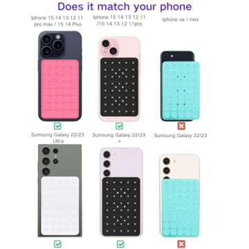 KSLIBSYS Suction Cup Phone Mount - Hands-Free Photography