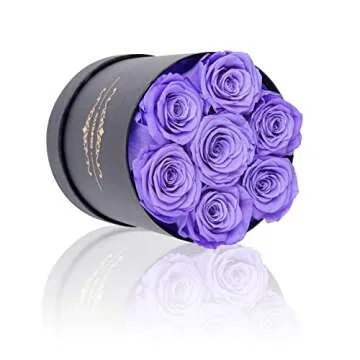 NATROSES Preserved Real Roses - Gift Lasting Up to 3 Years