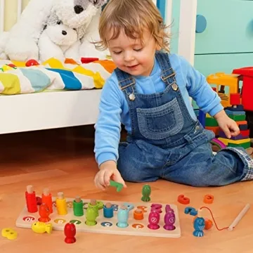 Sendida Montessori Number Puzzle for Learning Fun
