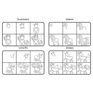 How to Draw 101 Horses and Unicorns