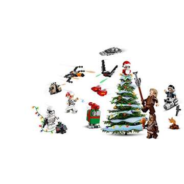 LEGO Star Wars 2019 Advent Calendar 75245 Holiday Gift Set Building Kit with Star Wars Minifigure Characters (280 Pieces)