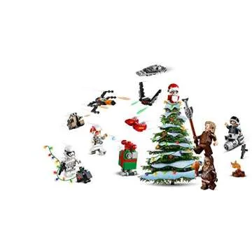 LEGO Star Wars 2019 Advent Calendar 75245 Holiday Gift Set Building Kit with Star Wars Minifigure Characters (280 Pieces)