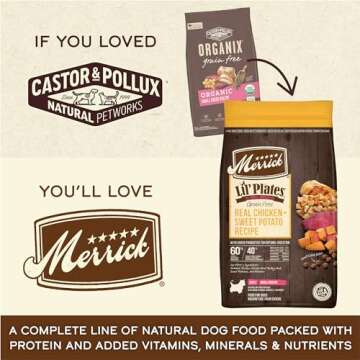 Castor and Pollux ORGANIX Grain Free Small Dog Food Recipe, Organic Dog Food - 4 lb. Bag