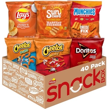 Frito Lay Cheesy Mix Variety Pack 40 Bags