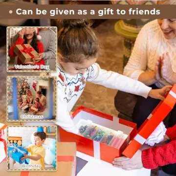 Fyess 3 Pack 5 Grid Plastic Fishing Tackle Storage Box Visible Bead Jewelry Making Findings Organizer Box,6.8" x 3.5" x 1.2"