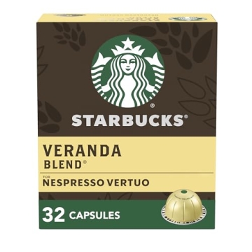 Starbucks Nespresso Vertuo Veranda Blend Coffee Pods - 32-Count