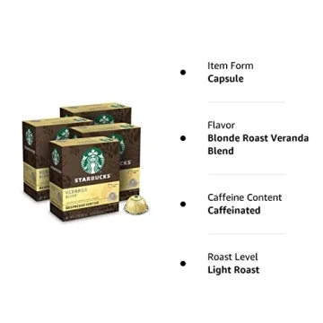 Starbucks Nespresso Vertuo Veranda Blend Coffee Pods - 32-Count