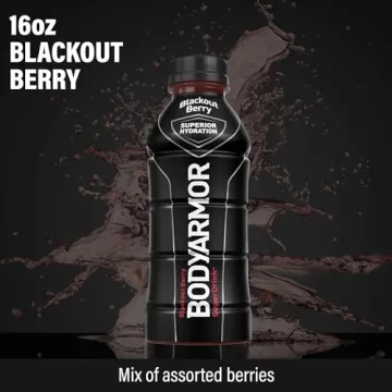 BODYARMOR Blackout Berry Sports Drink - 12 Pack