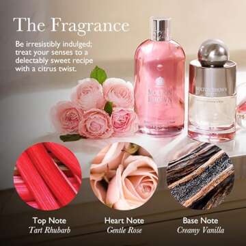 Luxurious Molton Brown Rhubarb and Rose Hand Wash