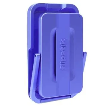 Flipstik Pro – Sticks to Any Flat Surface Like Walls or Mirrors – Hands Free Selfies – Videos – car Mount – Tripod – Phone Stand – Kickstand – Finger Grip Loop for Secure Hold (Veri Peri)