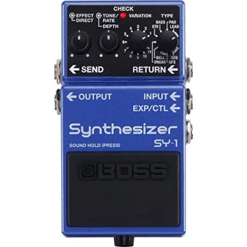 BOSS SY-1 Synth Pedal - Unique Sound Creation for All Musicians