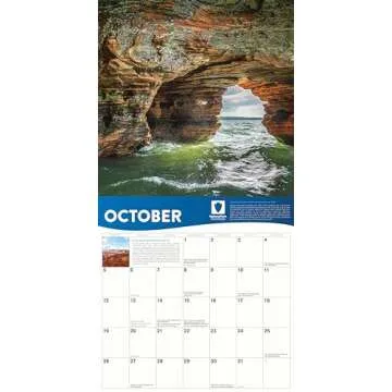2025 National Park Foundation Wall Calendar: 12-Month Nature Calendar & Photography Collection (Monthly Calendar)
