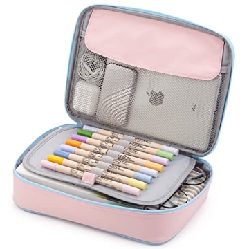 HVOMO bible case for women bible cover for men Multi-Functional Stationery Zipper Pencil ipad case 1...