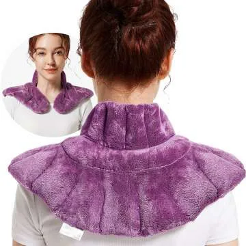 RelaxCoo Lavender Heating Pad for Neck & Back