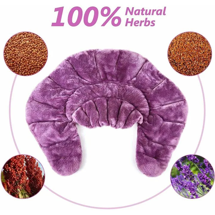 RelaxCoo Lavender Heating Pad for Neck & Back