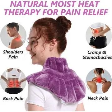 RelaxCoo Lavender Heating Pad for Neck & Back