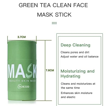 Eliversion Green Tea Face Mask for All Skin Types (1 PCS)