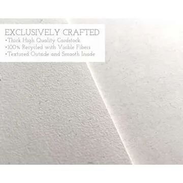 Happy Holidays Greeting Card/Gift Tag Collection - 24 Cards with Envelopes with Kraft Seals