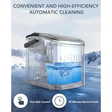 Portable and Efficient Ice Maker for Home & Office