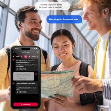 MINISO X28 AI Translation Earbuds - Open Ear Comfort & Real-Time Translation