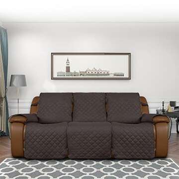 Easy-Going Recliner Sofa Cover, Reversible Furniture Protector, Dog Friendly