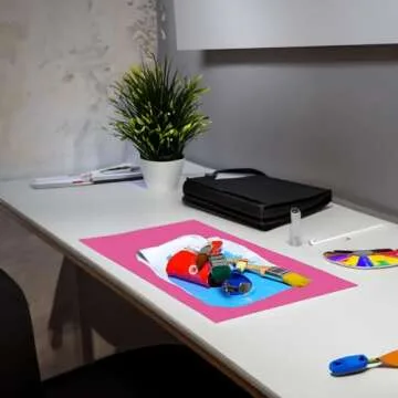 2 Pack Silicone Mats for Crafts and DIY Resin Art