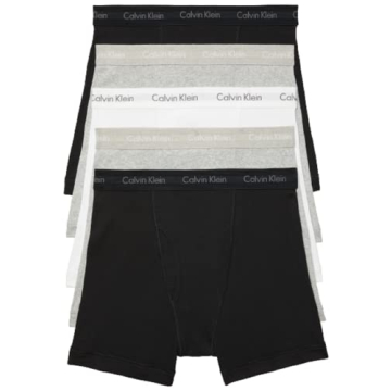 Calvin Klein Men's Cotton Classics Boxer Briefs 5-Pack