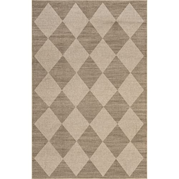 nuLOOM Easy-Jute Area Rug, Machine Washable and Non-Slip