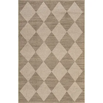 nuLOOM Easy-Jute Area Rug, Machine Washable and Non-Slip