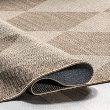 nuLOOM Easy-Jute Area Rug, Machine Washable and Non-Slip