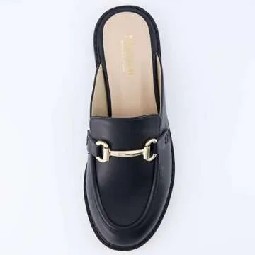 CUSHIONAIRE Women's Ragu Slip On Mules with Memory Foam