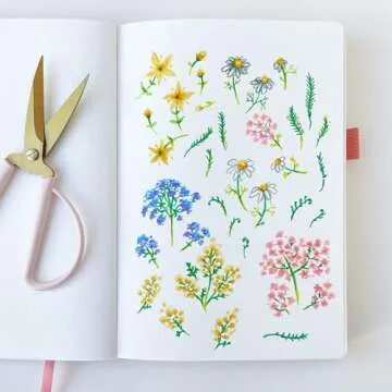 Primrosia 24 Pastel Dual Tip Markers, Fine Tip and Brush Pens. Perfect for art, illustration, drawing, calligraphy and bullet journals