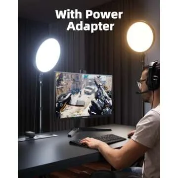 Weilisi 72" Ring Light Tripod - Perfect for Creators