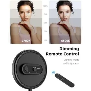 Weilisi 72" Ring Light Tripod - Perfect for Creators