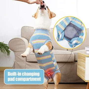 Dog Recovery Suit for Surgery Healing Without the Cone