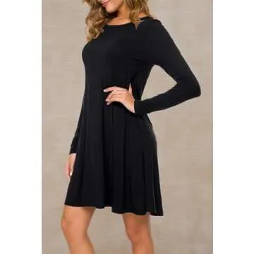 Hot Shirt Homecoming Dresses For Juniors Assymetrical Women Olive Womens Vest Swing Tunic Suade Dress T-shirt Long Sleeve T Us Army,Dark Green,Medium