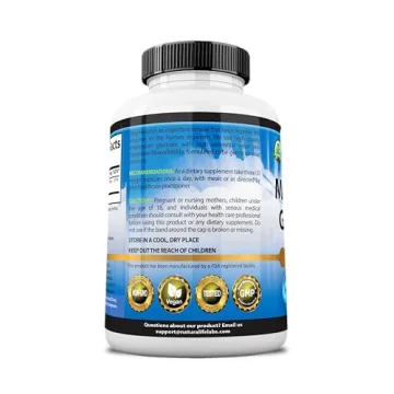 Magnesium Glycinate 450 MG - Vegan, Non-GMO - Sleep Aid