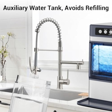 Countertop Nugget Ice Maker for Chewable Ice Anywhere