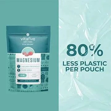 Vitafive Low Sugar Calm Magnesium Gummies - 60 Gummies