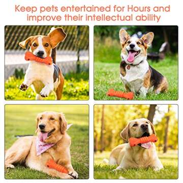 HAOPINSH Dog Chew Toy: Durable, Dental-Friendly Fun for Dogs