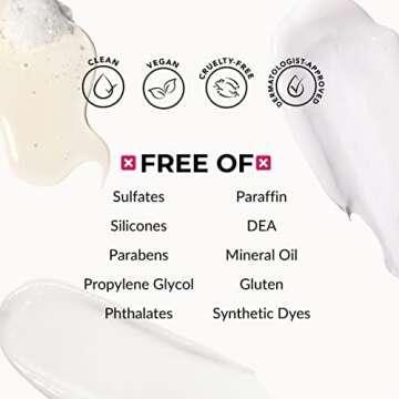 Love Ur Curls - Shampoo & Conditioner Set with All in One Curl Cream Styler for Curly Hair, 3 Step System for Repair and Moisturizing