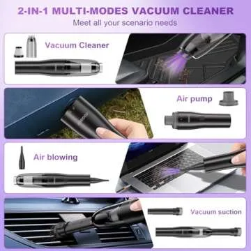 FEROOD Handheld Cordless Vacuum Cleaner - Lightweight & Powerful