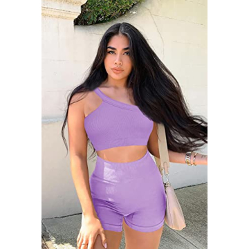 Niyokki Stylish 2 Piece Yoga Workout Set for Women