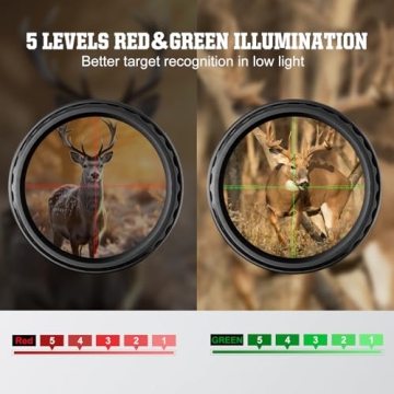 DISCOVERYOPT MS 4-16x42 Rifle Scope - Superior Clarity & Durability