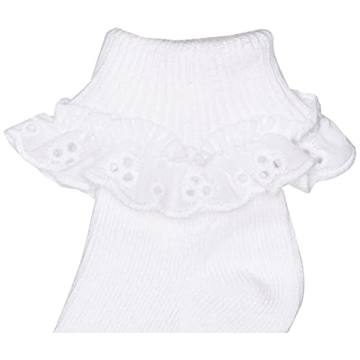 Jefferies Baby-Girls Eyelet Lace Socks - 3 Pack