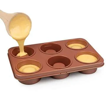 Cook's Choice Better Baker 2-in-1 Baking Pan for Creative Treats